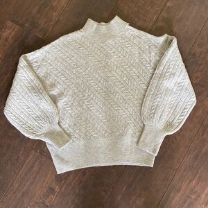 NWT Express 1 open shoulder sweater